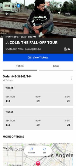 J.Cole tickets