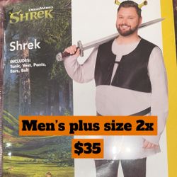 Men’s Plus Size Costume New 