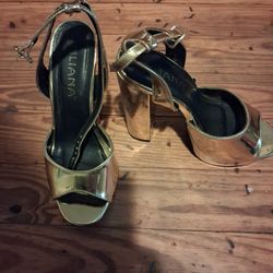 Gold Heels
