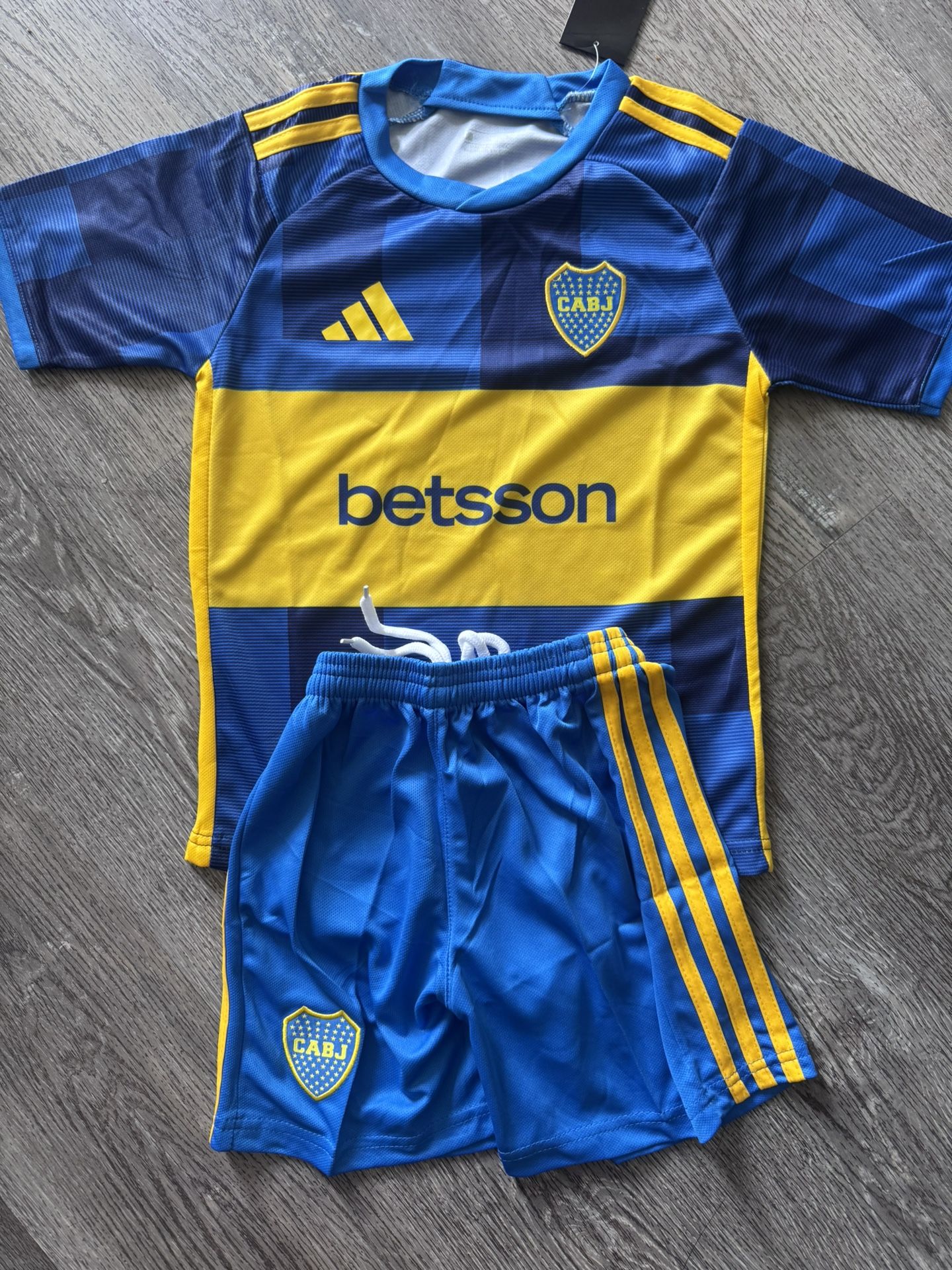 Boca Jrs Jersey Kids Set