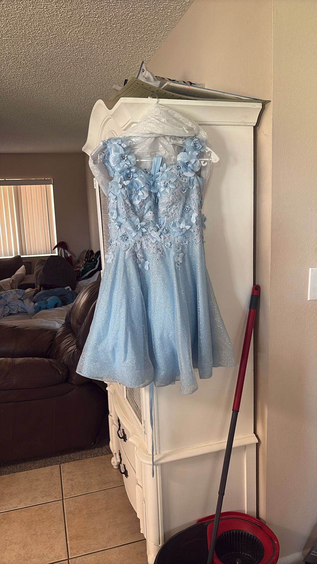 Blue Flower Dress