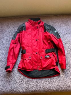 Joe Rocket Red Women’s Motorcycle Jacket with Kevlar