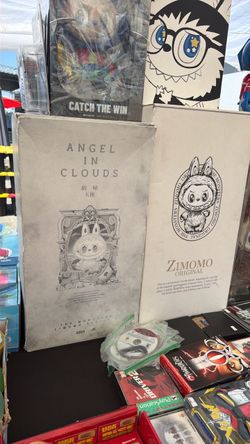 Zimomo Brand New Authentic PopMart Sealed Angel in Clouds + I Found You