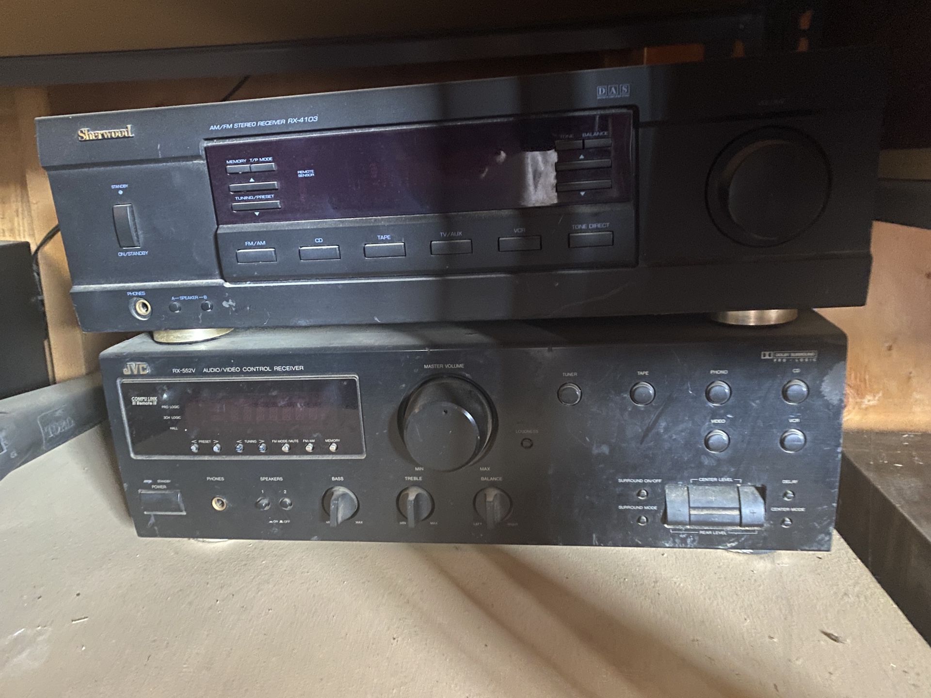 Sherwood Onkyo Recievers
