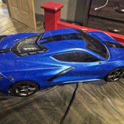 Traxxas C8 Corvette 4-tec 3.0 With Brushless Setup