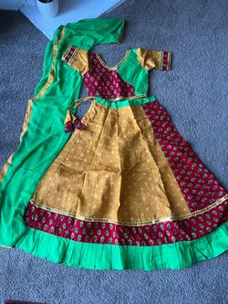 Gujarati Chaniya Choli -Fits 11-14 yr old girl