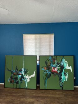 Acrylic art paintings