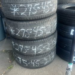 Used Tires 275/45/21