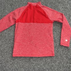 Boys Zip Fleece Pullover Size 14