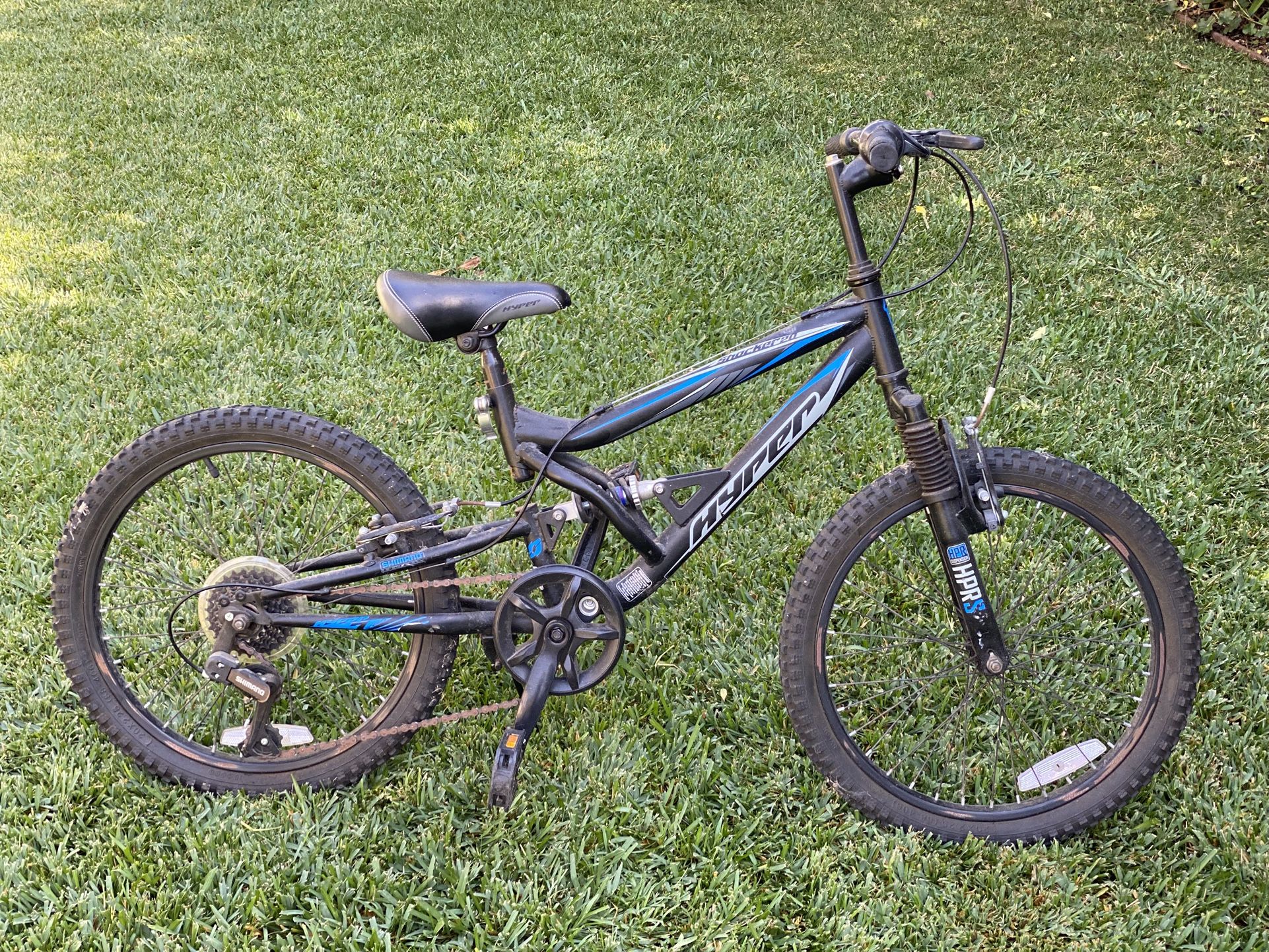 Kids Black Mountain Bike
