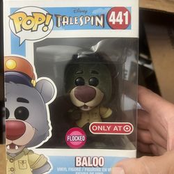 Baloo (Disney Talespin) #441 flocked Funko Pop