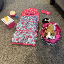Slumber Sleepover Set For 18 Inch Doll 