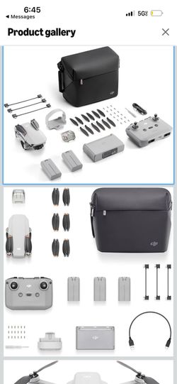 DJI Mini 2 SE Fly More Combo, Mini Drone with 10km Video Transmission, 3 Batteries for 93 Mins Max Flight Time, Under 249 g, QHD Video, Auto Return to