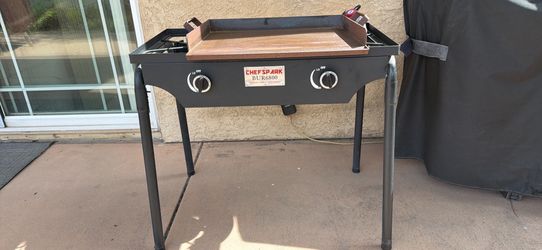 Flat top burner
