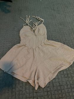 Beige Romper