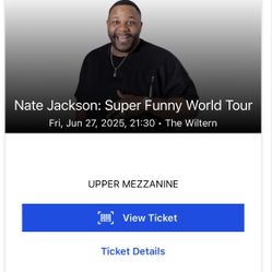 Nate Jackson Tickets