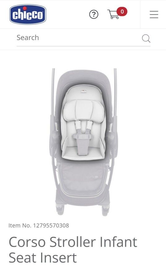 Chicco Corso Infant Insert