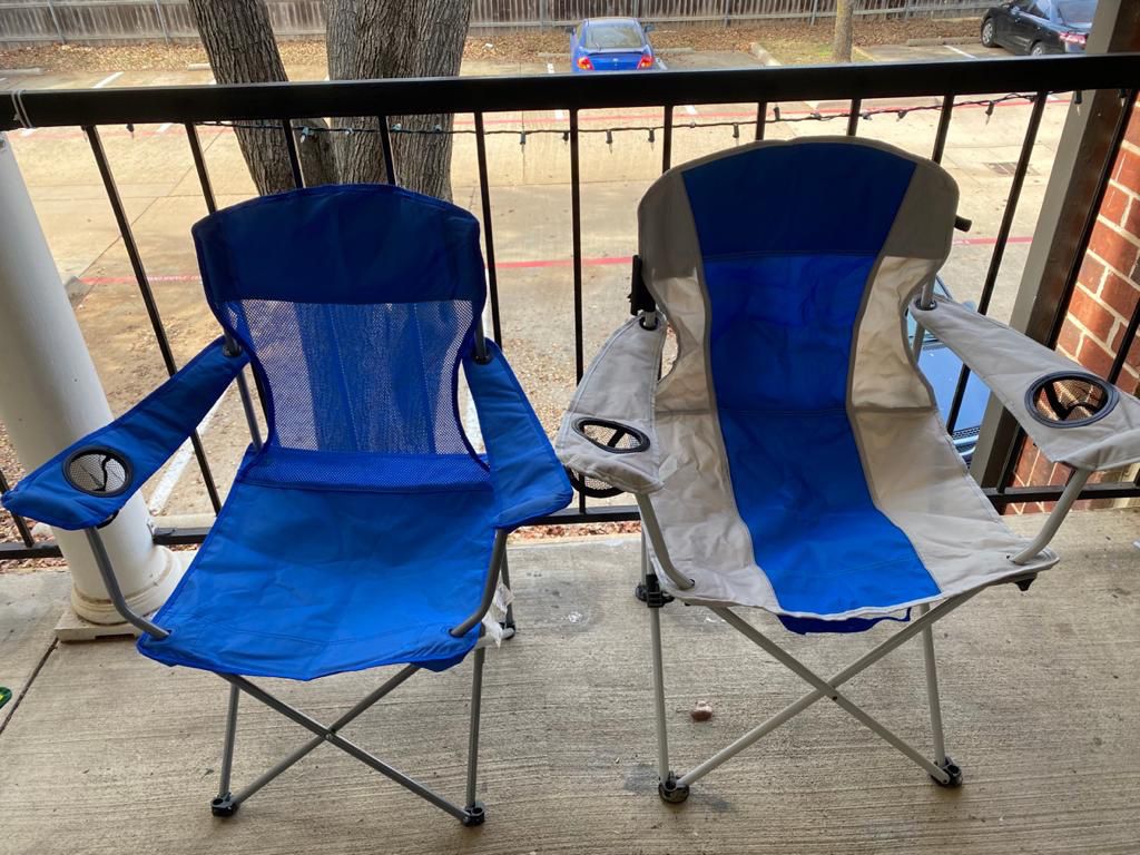 Ozark Trail Foldable Picnic / Camping Chairs (2)