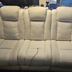 Ashley Party Time Dual Power Reclining Sofa