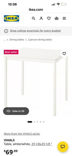 IKEA SQUARE TABLE $30