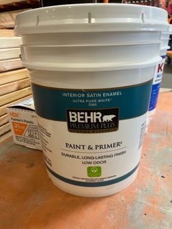 5 gallons paint new.