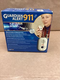 Guardian alert 911 medical alert system base & voice