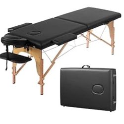 (Black) Portable Massage Table