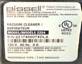 Bissell CleanView Swivel Rewind Pet  Vacuum Cleaner - Comes With Upholstery Tools  - North Glendale