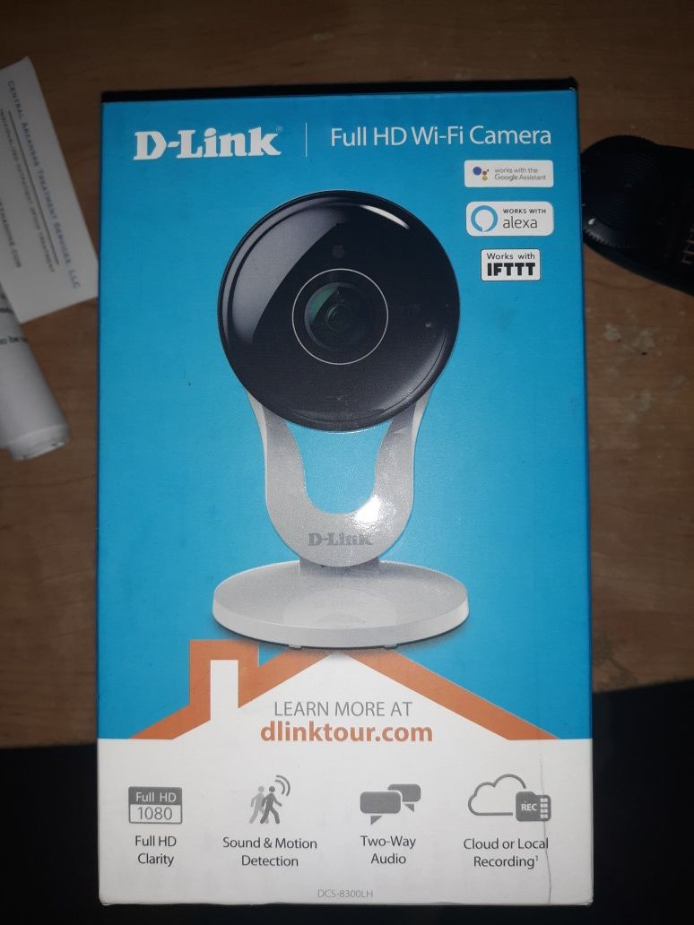 Brand New D-Link 1080p Wifi Security Camera