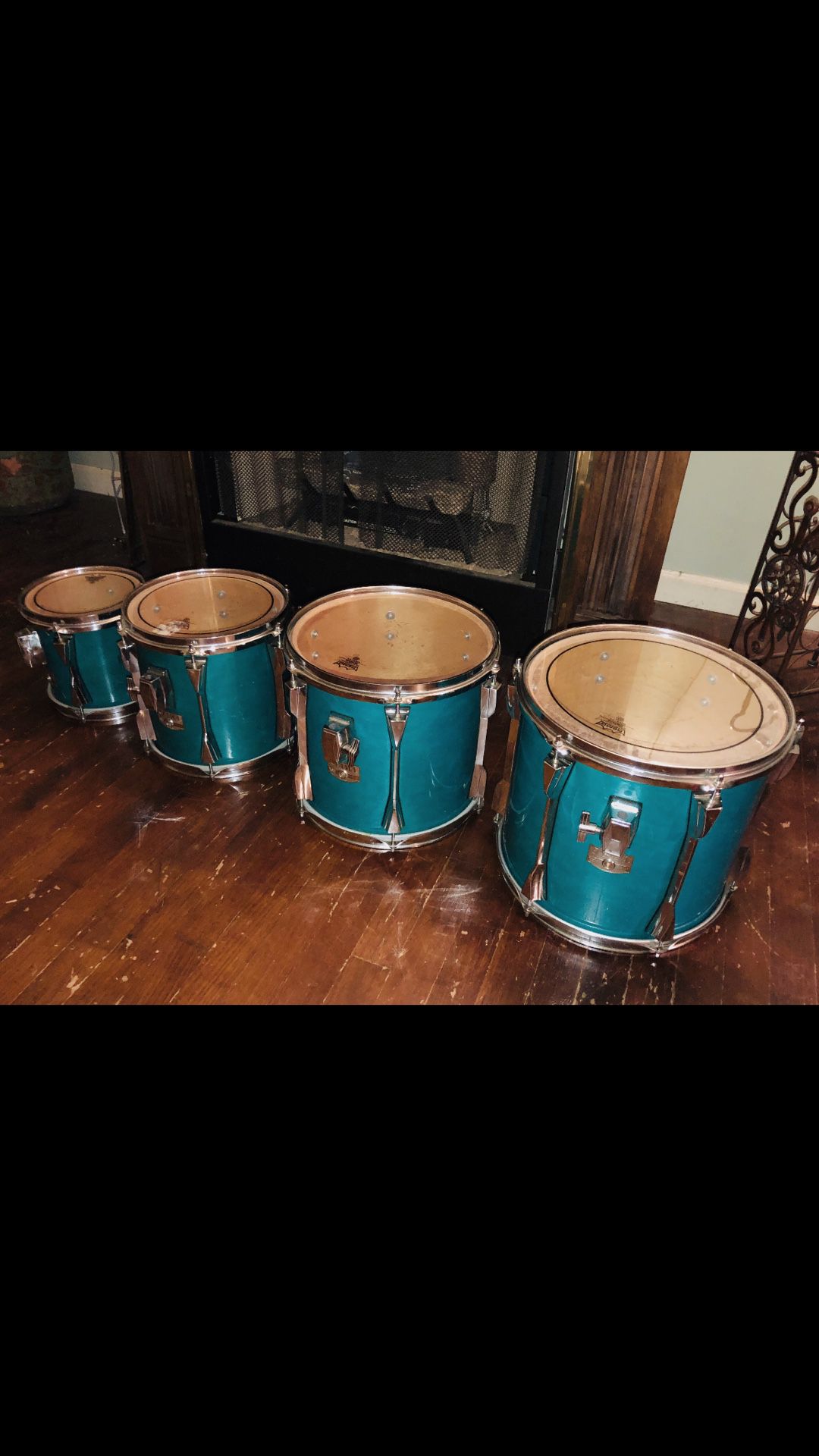 6 piece drum set