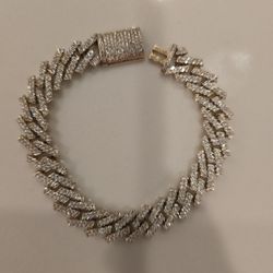 Cuban Diamond Bracelet