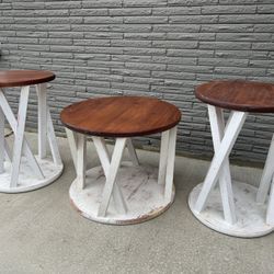Handmade Coffee Table And Side Tables