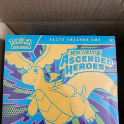 Mega Evolution Ascended Heros ETBs