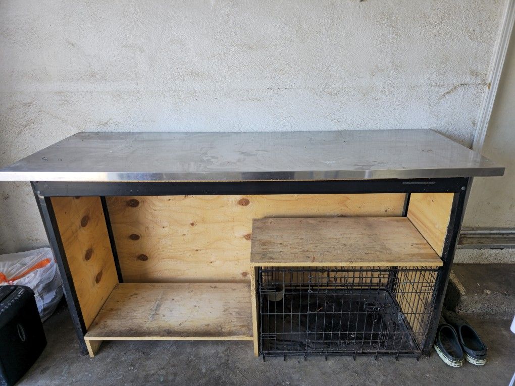 Husky Stainless Work Table