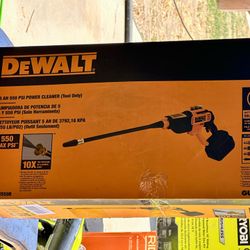 Dewalt Pressure Washer Gun 20v 550 Psi Tool Only 