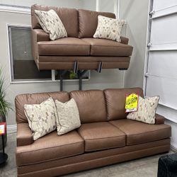 Sofa & Loveseat Set