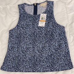 Michael Kors Blue Vest