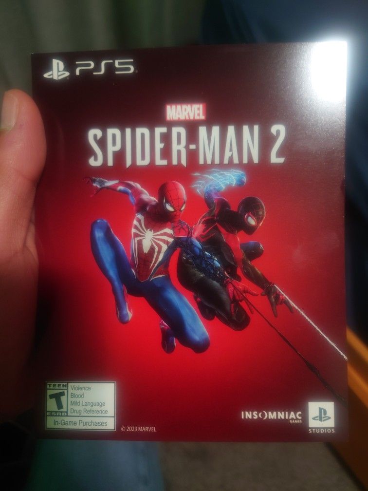 Spider Man 2 Digital Code PS5