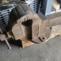 Chas Parker Co Bench Vise Made In U.S.A. Vice