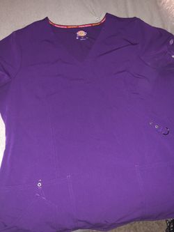 Dickies Eggplant scrubs XL