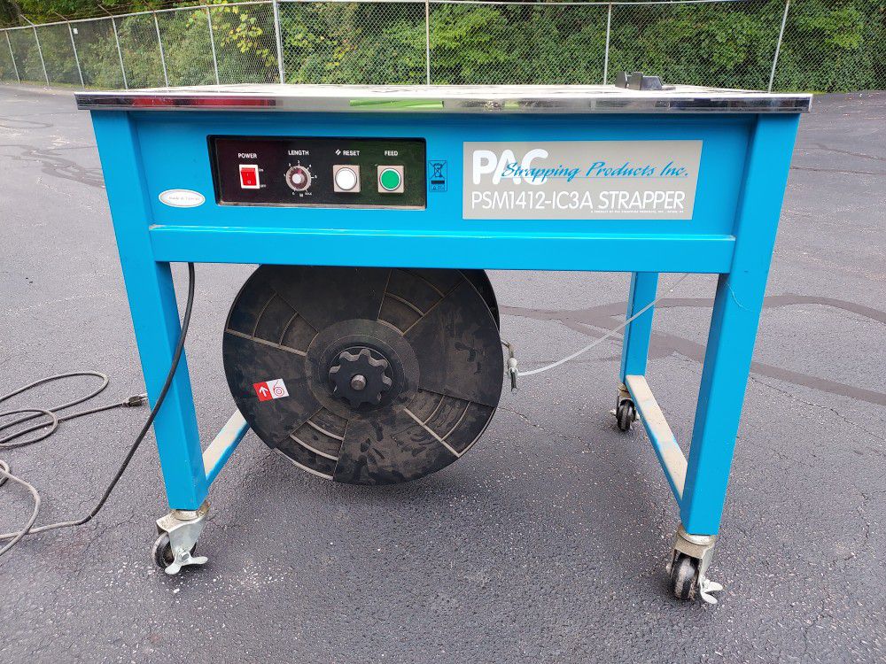 PAC Strapping Products Semi-Automatic Table Strapping Machine