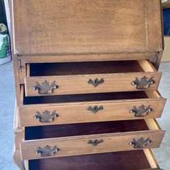 Antique secretariat desk