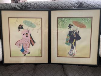 Authentic Japanese Paintings