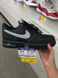 Nike Air Force 1 Low Black White Sneakers