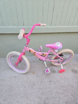 Girls princess bike