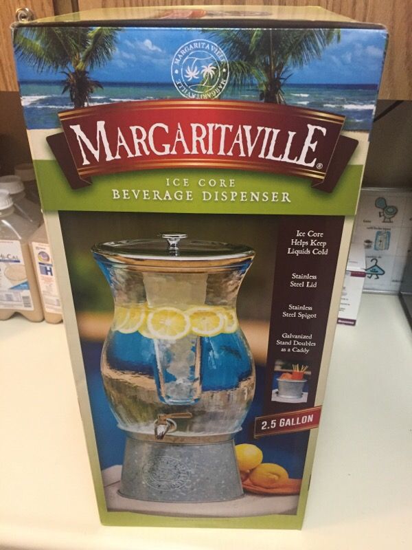 Margaritaville 2.5 Gallon Ice Core Beverage Dispenser