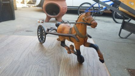 Cast iron horse