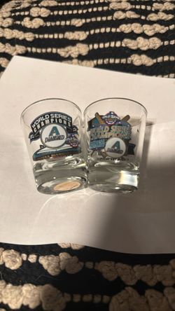 Arizona Diamondbacks 2001 World Series Champs Shot Glass