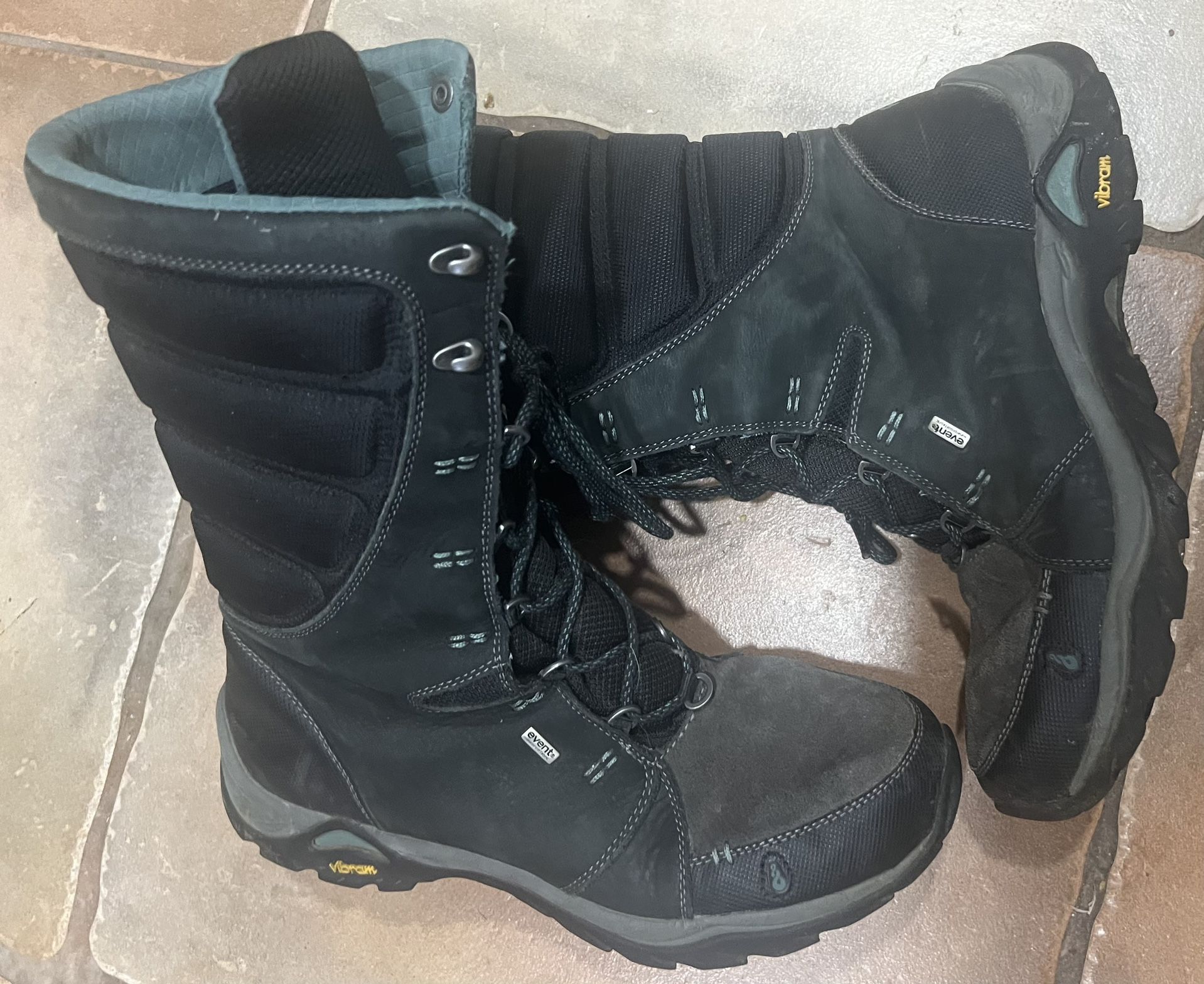 leather Waterproof Vibram Boots 10.5