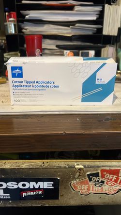 Cotton-tipped applicators